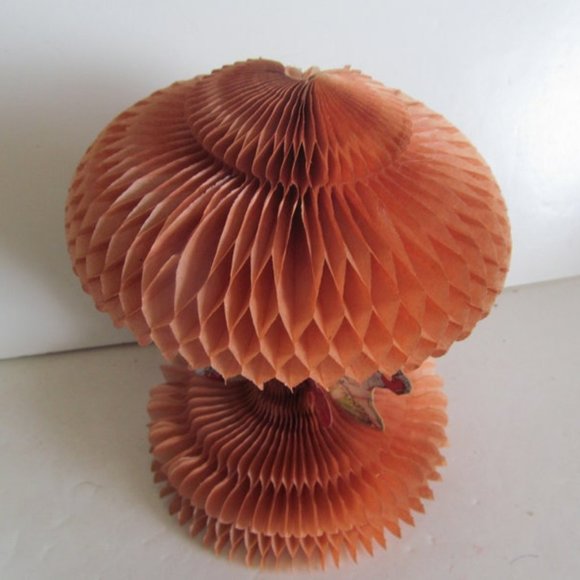 Valentine Decor Antique Honey Comb Centerpiece Greeting Card Cupid - Picture 6 of 7